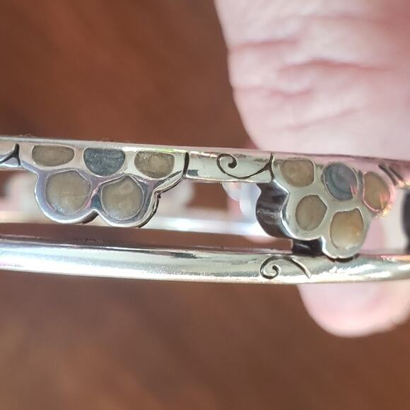 BRIGHTON COLORFUL flower‎ enameled bracelet - Picture 2 of 7